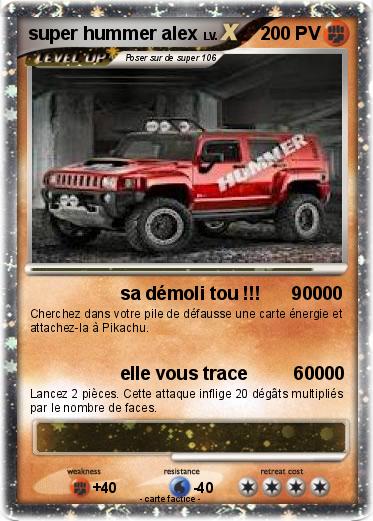 Pokemon super hummer alex