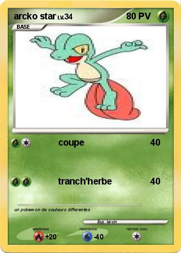 Pokemon arcko star