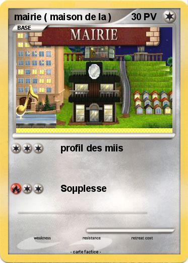 Pokemon mairie ( maison de la )
