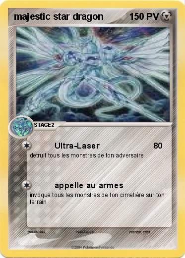 Pokemon majestic star dragon