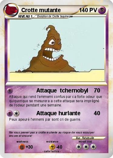Pokemon Crotte mutante