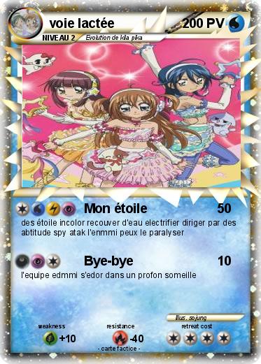 Pokemon voie lactée