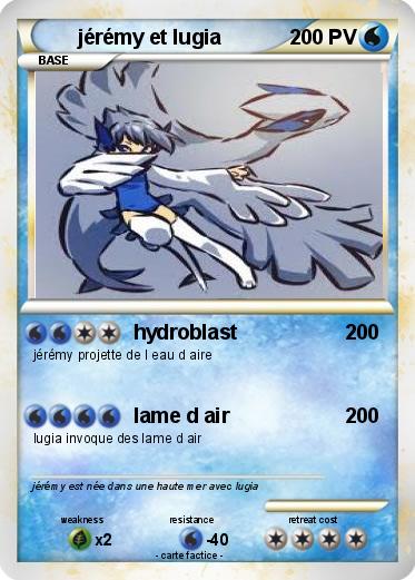Pokemon jérémy et lugia