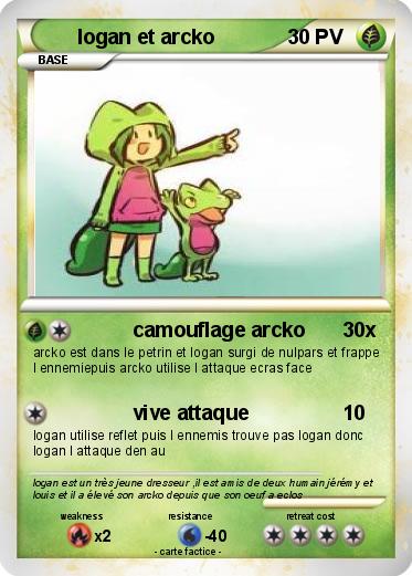 Pokemon logan et arcko