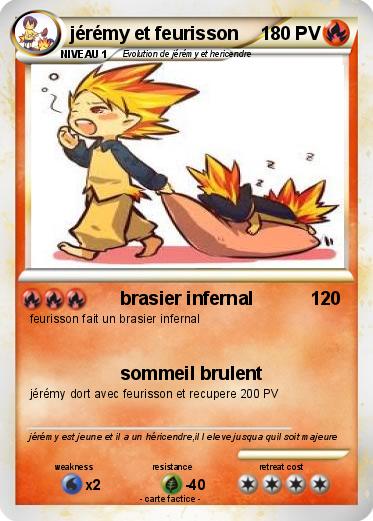 Pokemon jérémy et feurisson