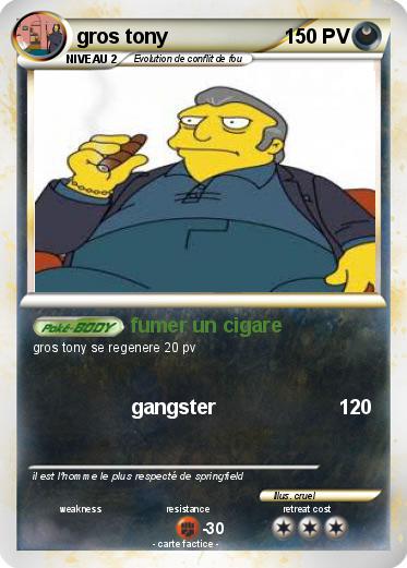Pokemon gros tony