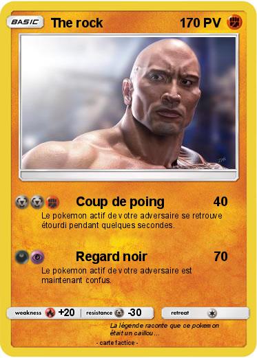 Pokemon The rock