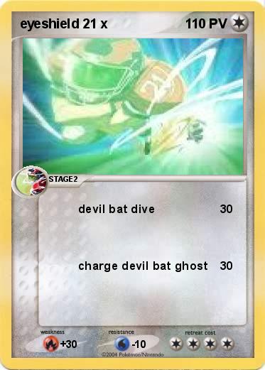 Pokemon eyeshield 21 x