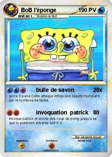 Pokemon BoB l'éponge