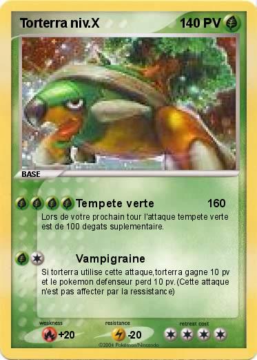 Pokemon Torterra niv.X