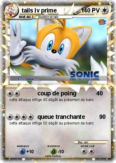 Pokemon tails lv prime