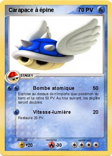 Pokemon Carapace à épine