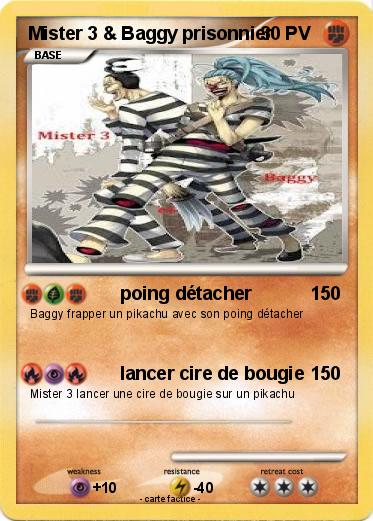 Pokemon Mister 3 & Baggy prisonnier