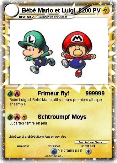 Pokemon Bébé Mario et Luigi  8