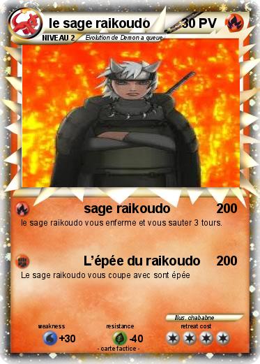 Pokemon le sage raikoudo