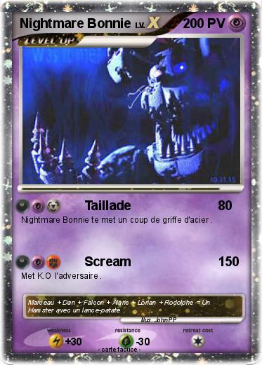 Pokemon Nightmare Bonnie