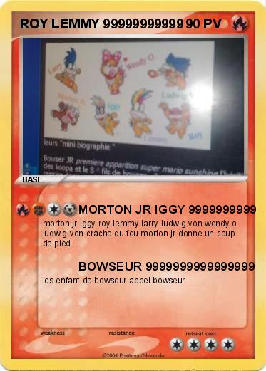 Pokemon ROY LEMMY 99999999999