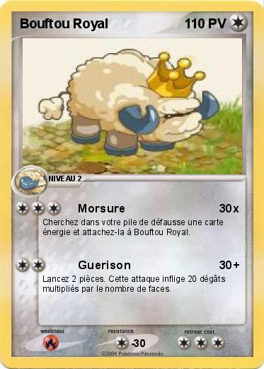Pokemon Bouftou Royal