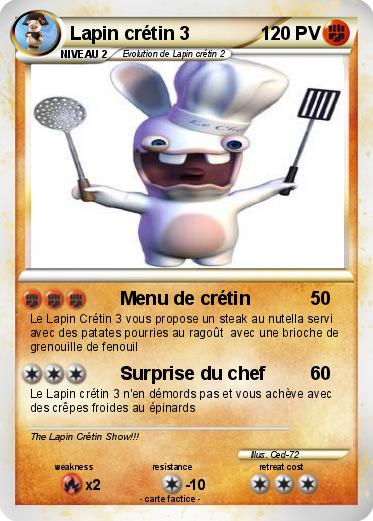 Pokemon Lapin crétin 3