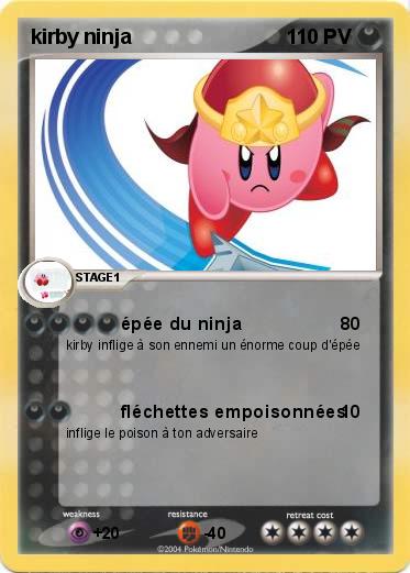 Pokemon kirby ninja
