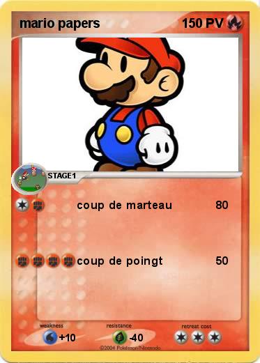 Pokemon mario papers