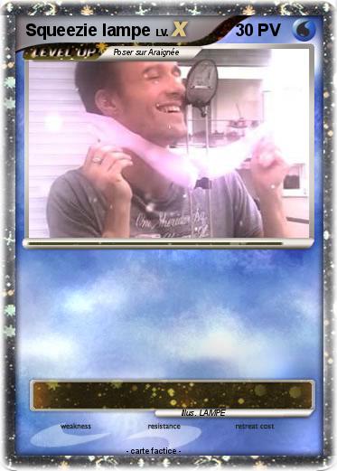 Pokemon Squeezie lampe