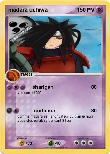 Pokemon madara uchiwa