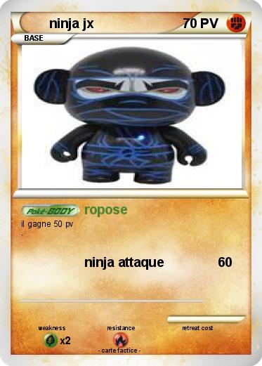 Pokemon ninja jx