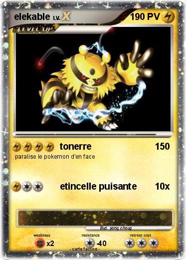 Pokemon elekable