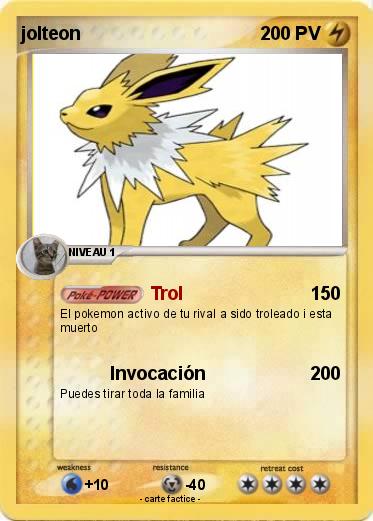 Pokemon jolteon