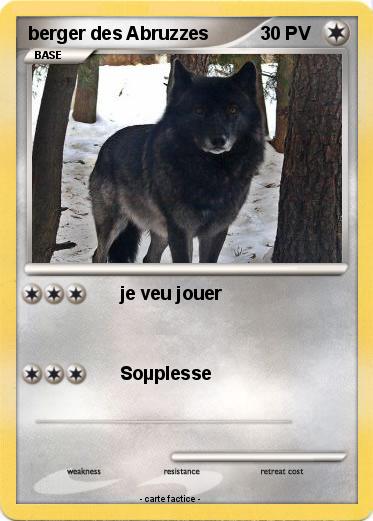 Pokemon berger des Abruzzes