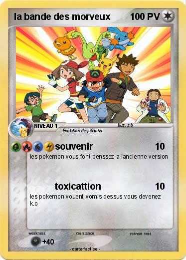 Pokemon la bande des morveux