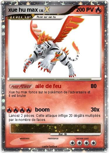 Pokemon xue hu max