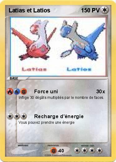 Pokemon Latias et Latios