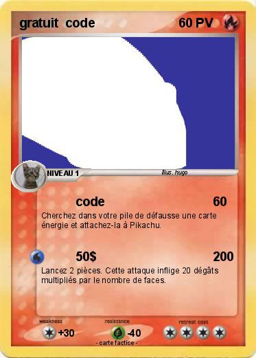 Pokemon gratuit  code