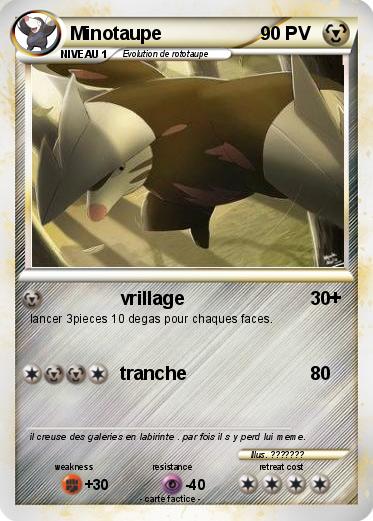 Pokemon Minotaupe