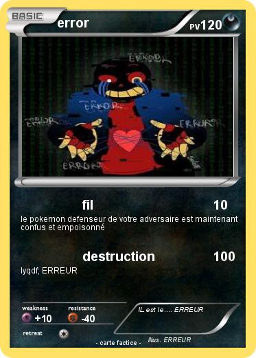 Pokemon error