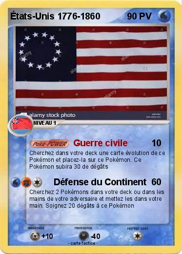 Pokemon États-Unis 1776-1860