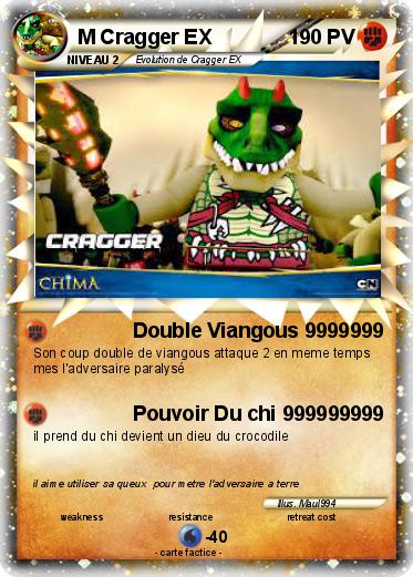 Pokemon M Cragger EX