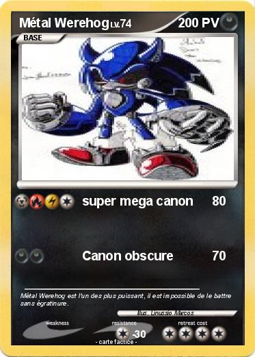 Pokemon Métal Werehog