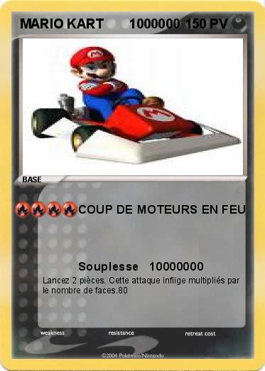 Pokemon MARIO KART       1000000