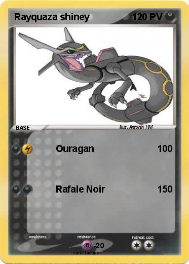 Pokemon Rayquaza shiney