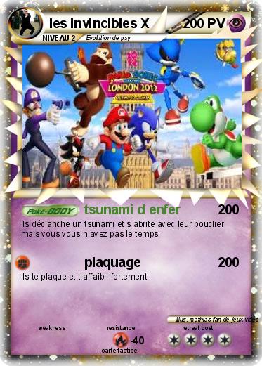 Pokemon les invincibles X
