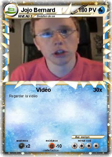 Pokemon Jojo Bernard