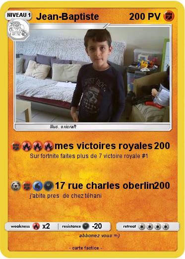Pokemon Jean-Baptiste
