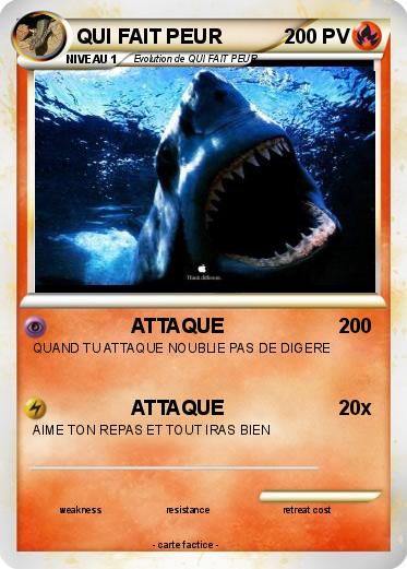 Pokemon QUI FAIT PEUR