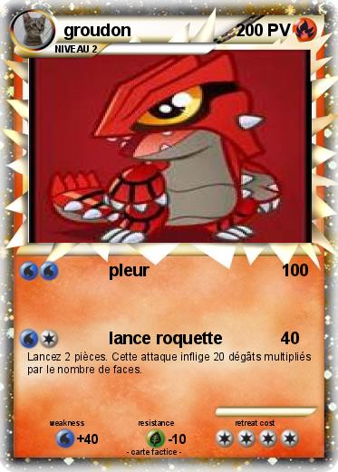 Pokemon groudon