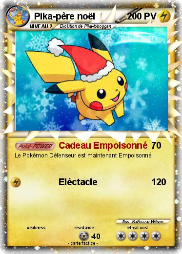 Pokemon Pika-père noël