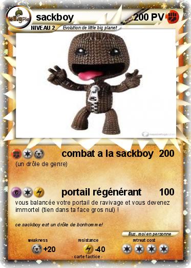 Pokemon sackboy