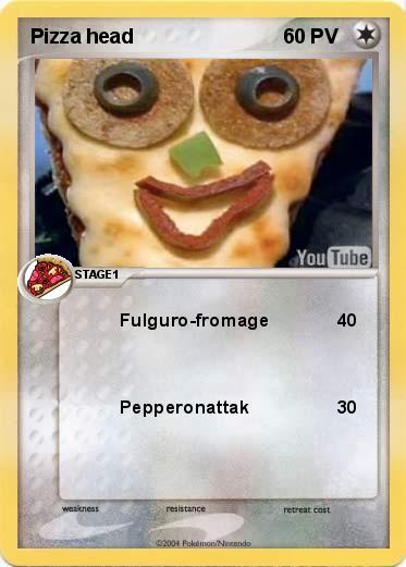 Pokemon Pizza head